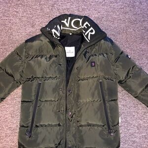 Moncler Green Puffer Jacket